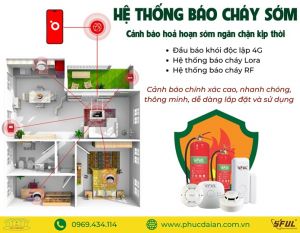 Báo cháy sớm Phúc Đại An – phát hiện nhanh, phòng ngừa hiệu quả