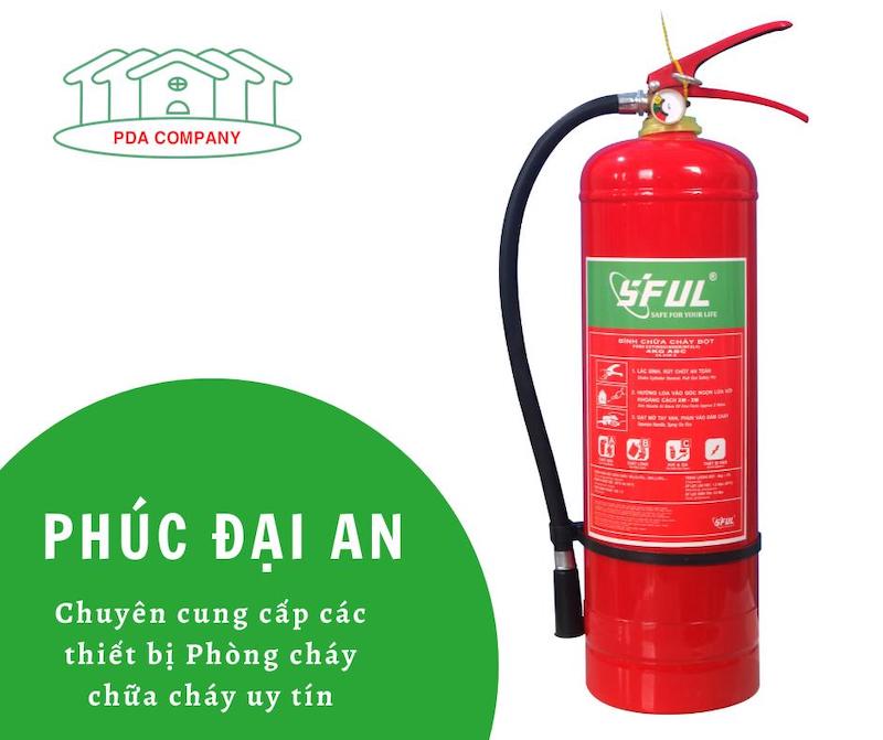 Bình cứu hỏa có mấy loại