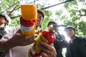 Bình cứu hỏa trên ô tô được quy định như thế nào?