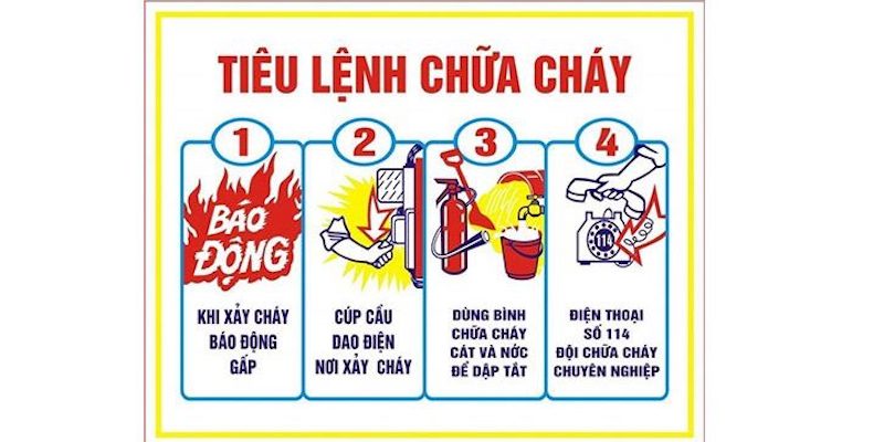 Biện pháp phòng ngừa cháy nổ trong khu dân cư