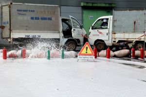 Hơn 2.000 người tham gia diễn tập PCCC quy mô lớn ở Samsung Bắc Ninh