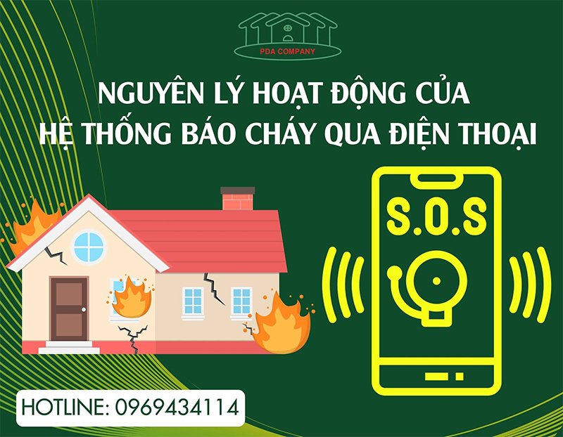 Báo cháy qua điện thoại 