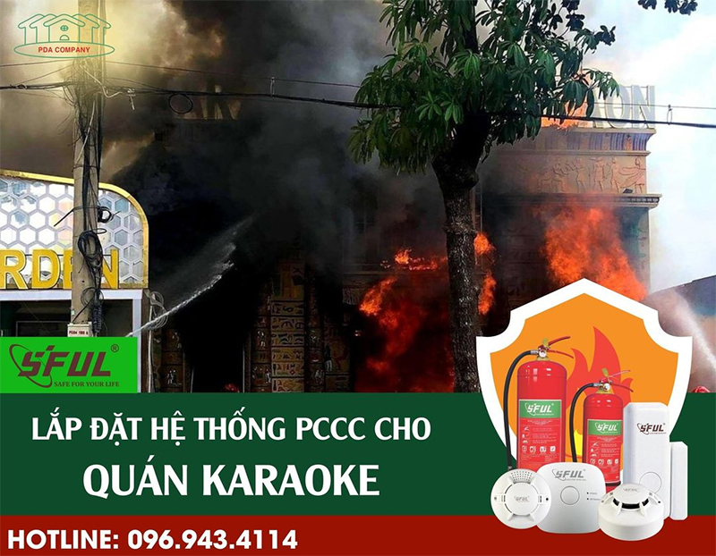 hệ thống phòng cháy quán karaoke