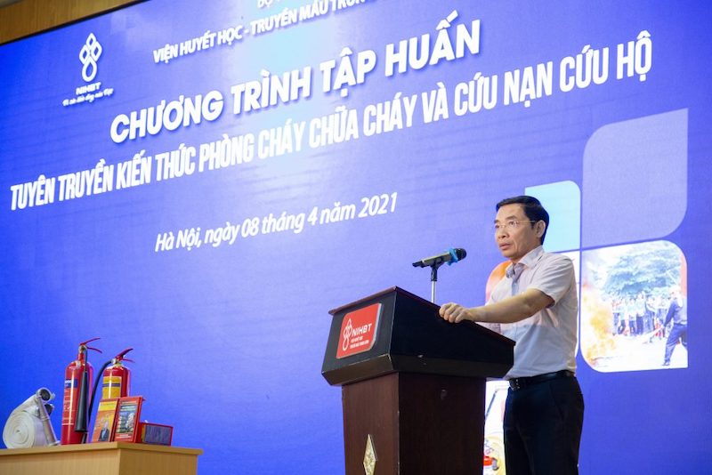 Tập huấn Phòng cháy chữa cháy năm 2021