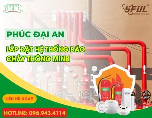 Trọn gói lắp đặt thiết bị cảnh báo cháy sớm giá rẻ