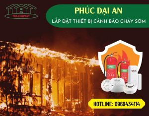 Nhận thi công, lắp đặt hệ thống báo cháy sớm cho cửa hàng