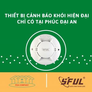 Báo cháy sớm SFUL - Thiết bị phát hiện cháy cực nhạy
