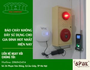 Bộ thiết bị báo cháy hộ gia đình hot nhất hiện nay