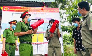 Cảnh báo cháy sớm phường xã: Đảm bảo phương châm 4 tại chỗ