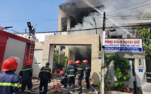 Cháy lớn tại nhà dân ở Tây Ninh