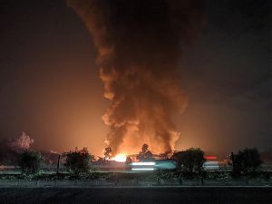 Bắc Ninh: Cháy lớn tại cụm công nghiệp khiến ba công nhân bị thương