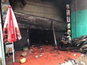 Khống chế đám cháy lớn, phát hiện chủ quán tử vong thương tâm