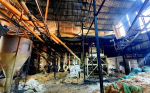 Kiên Giang: Nhà máy xay lúa cháy lớn, thiệt hại 10 tỷ đồng