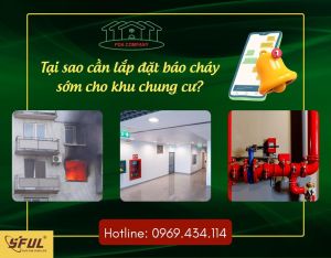 Lắp đặt hệ thống truyền tin báo cháy cho chung cư