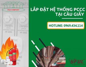 Dịch vụ thi công lắp đặt PCCC Cầu Giấy