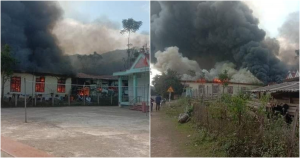 Cháy trường bán trú ở Sơn La, một học sinh lớp 9 tử vong