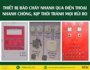 Tìm mua thiết bị báo cháy qua điện thoại uy tín, chất lượng ở đâu?