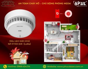 Cảm Biến Khói Liên Kết Thông Minh Phúc Đại An – Phát Hiện Nhanh, Cảnh Báo Kịp Thời