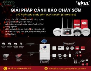 Áp dụng công nghệ trong cảnh báo cháy sớm quy mô lớn