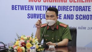 Công chức, người lao động Quản lý thị trường tham gia tập huấn nghiệp vụ phòng cháy, chữa cháy