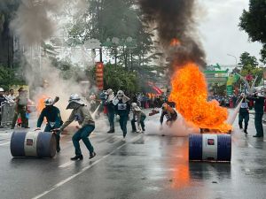 Duy trì không để xảy ra cháy lớn và thiệt hại về người trên địa bàn Long Biên