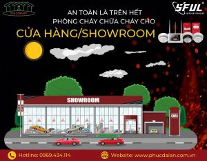 Hệ thống báo cháy cho quán cafe chuyên nghiệp của Phúc Đại An