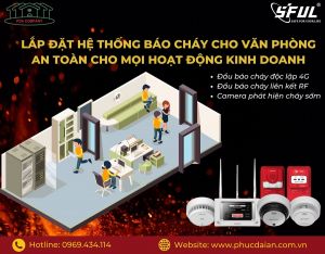Hệ Thống Báo Cháy Không Dây Phúc Đại An – Lắp Đặt Nhanh, Chất Lượng Cao