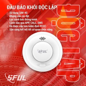 Khám phá tính năng vượt trội của Đầu báo khói độc lập 4G