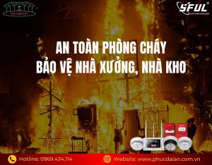 Lắp đặt cảnh báo cháy cho nhà xưởng – Giải pháp an toàn và chủ động cùng Phúc Đại An