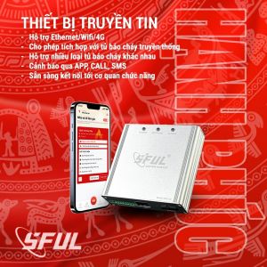 Nâng cao khả năng phát hiện với Thiết bị Truyền tin báo cháy