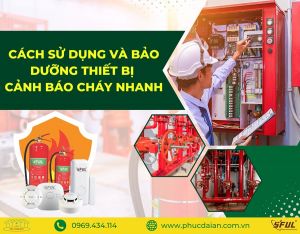 Thiết bị cảnh báo cháy thông minh - Giải pháp an toàn cho ngôi nhà hiện đại